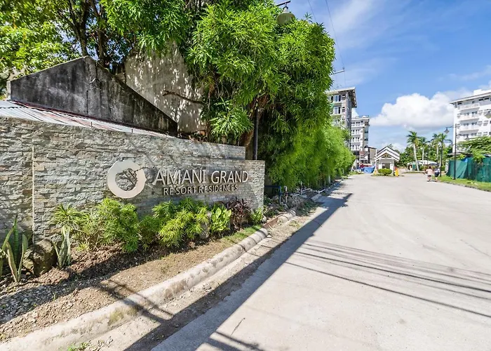 Amani 712b, 3 Minutes To Airport,with Gym & Pool,200mbps Wifi,free Netflix * Île de Mactan