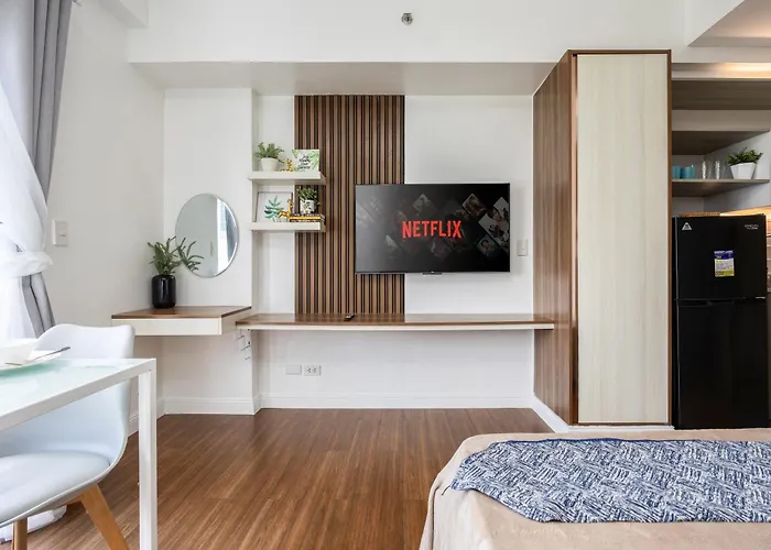 Appartement Amani 712b, 3 Minutes To Airport,with Gym & Pool,200mbps Wifi,free Netflix Île de Mactan