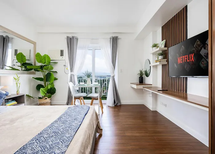 Appartement Amani 712b, 3 Minutes To Airport,with Gym & Pool,200mbps Wifi,free Netflix Île de Mactan